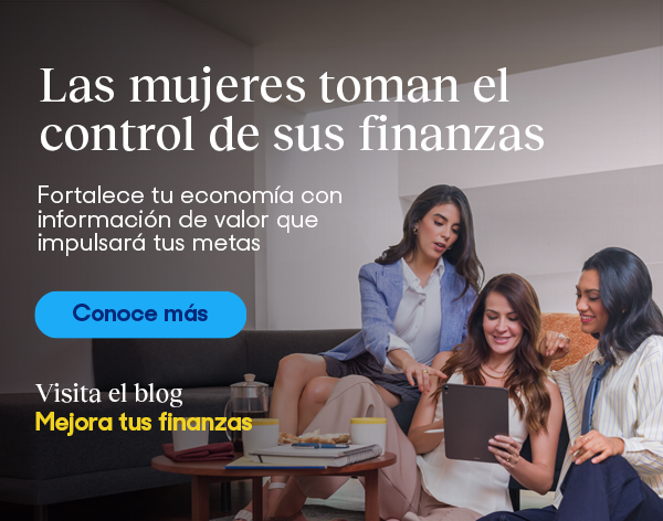 Las mujeres toman el control de sus finanzas